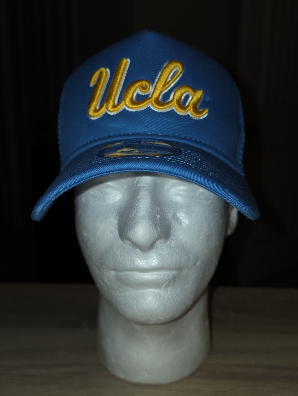 New Era UCLA Script Cap in Blue and Gold